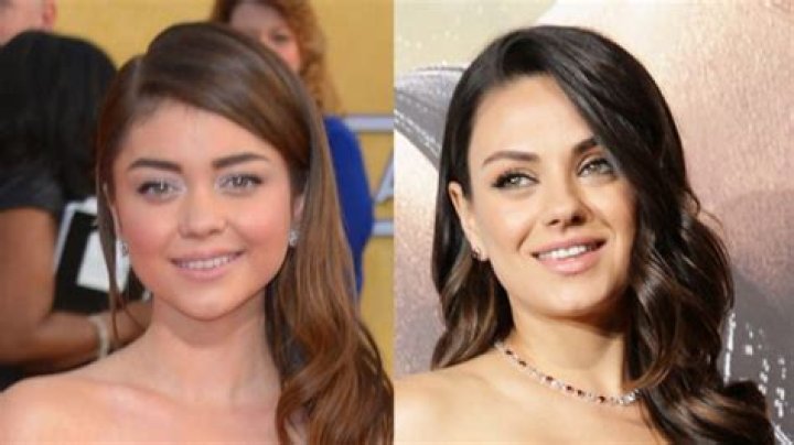 Mila Kunis & Sarah Hylands Wildest Look-Alike Photos See Pics Hollywood Life